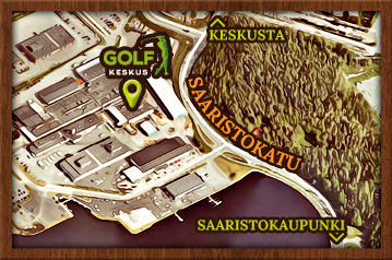 Golfkeskus karttasijainti