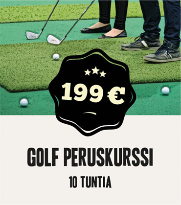 Golfkeskus lahjaidea peruskurssi