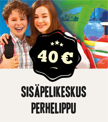 Sisäpelikeskus perhelippu