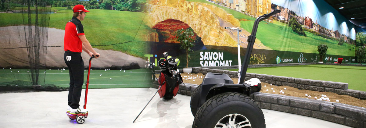 Golfkeskus tasapainoskootteri kaksipyöräinen ajoneuvo