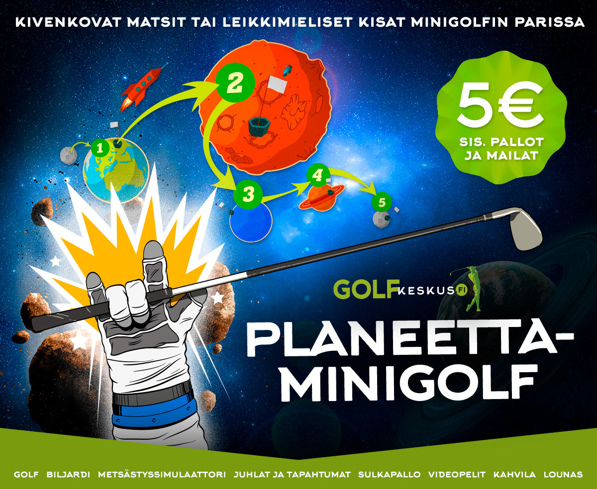 GOlfkeskus planeettaminigolf